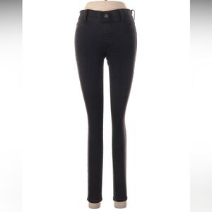 LC Lauren Conrad Women's Black Skinny Pull On Jegging
